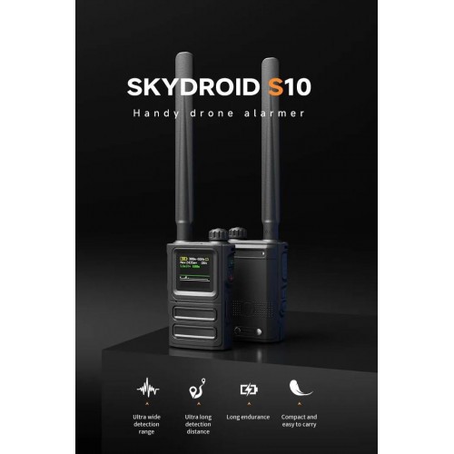 Детектор-обнаружитель дронов SKYDROID S-10 / «СОКОЛ 10» в Прокопьевске портативный всенаправленный